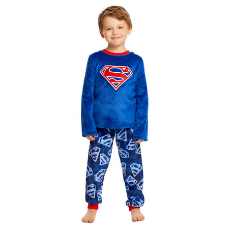 Kids all in one Boys Superman character pyjama,Fleece,Nightwear Birthday Gift